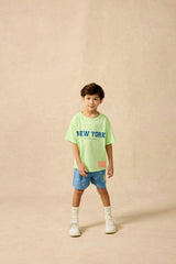 Organic Weekend Tee in Pistachio