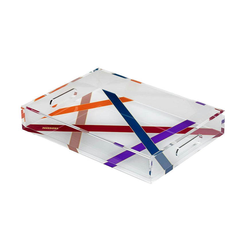 Tray NASTRI MULTICOLOR Medium tray 9.8 x 13.8 in