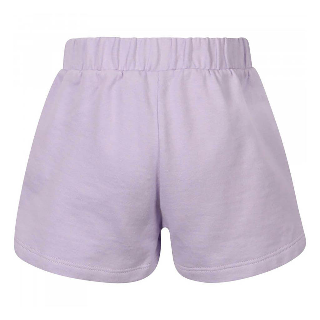 Lilac Logo Fleece Shorts