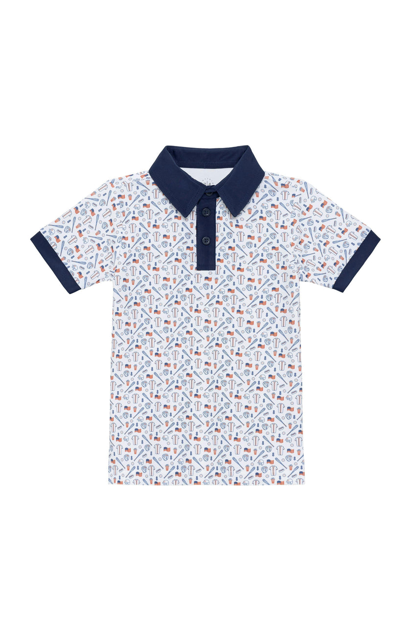 summer slugger polo shirt