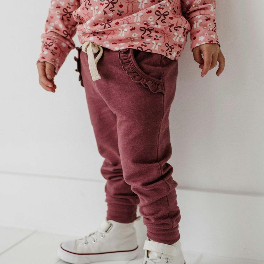 Girl's Joggers Rainbow Hearts