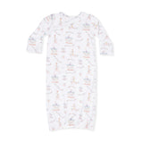 Carousel with Bows - Kimono Gown & Knot Headband