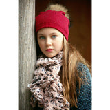 Knit Wool Faux Fur Pom Pom Hat