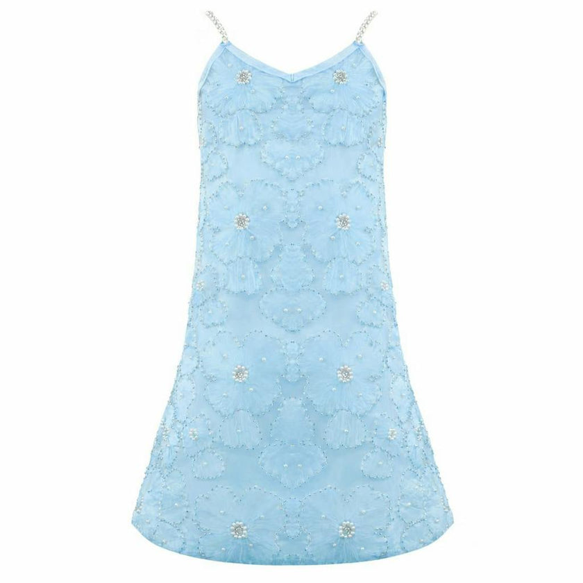 Princess Beaded Flowers Dress