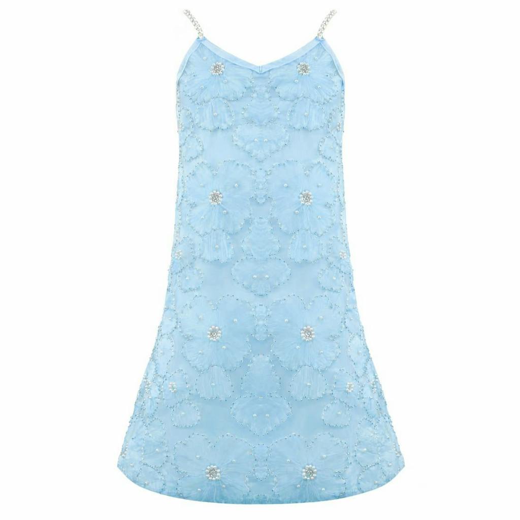 Princess Beaded Flowers Dress