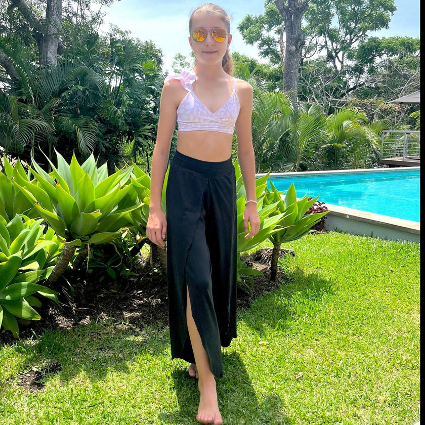 Cover Up Pants - Black