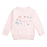 Floral & Bow Watercolor Sweatshirt