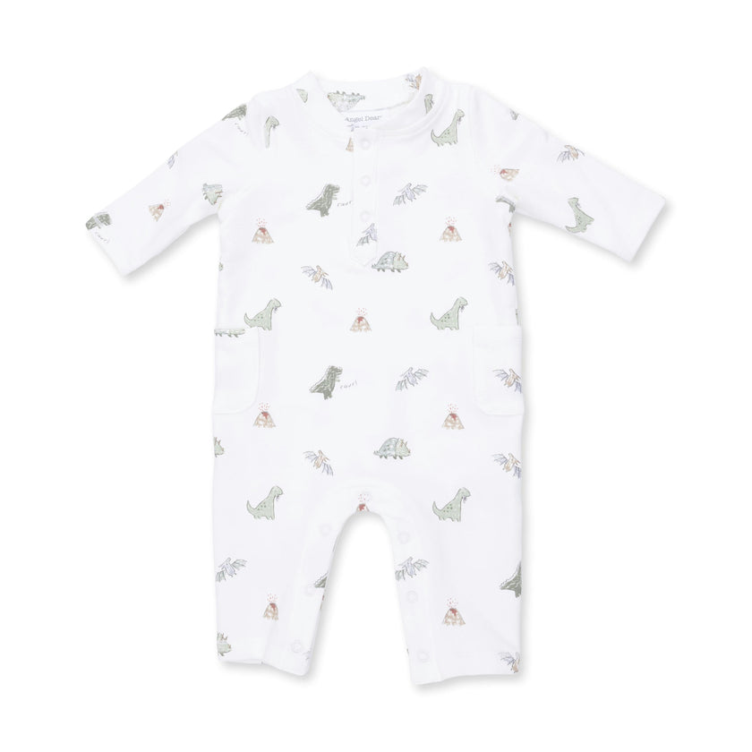Dinos French Terry - Uni Romper