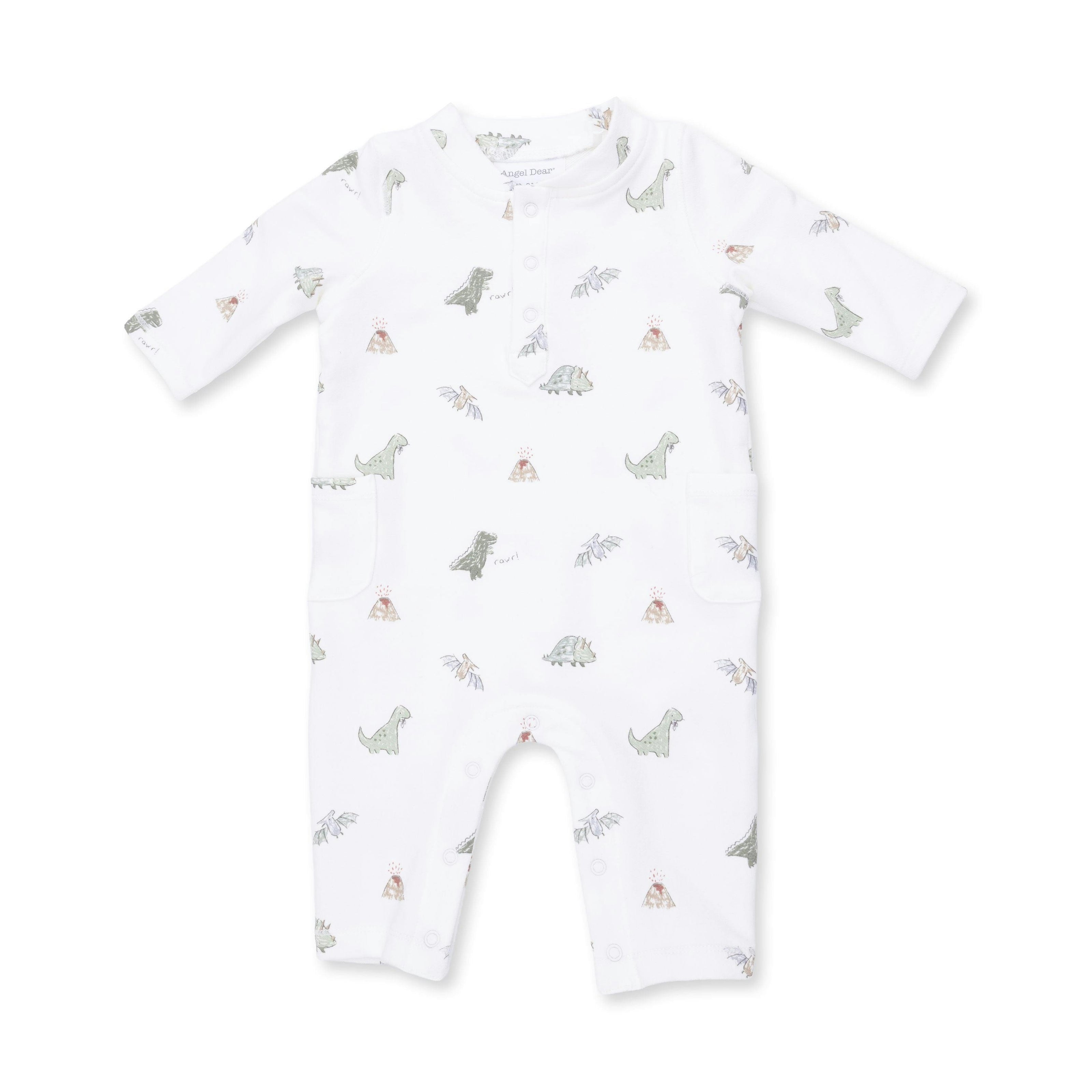 Dinos French Terry - Uni Romper