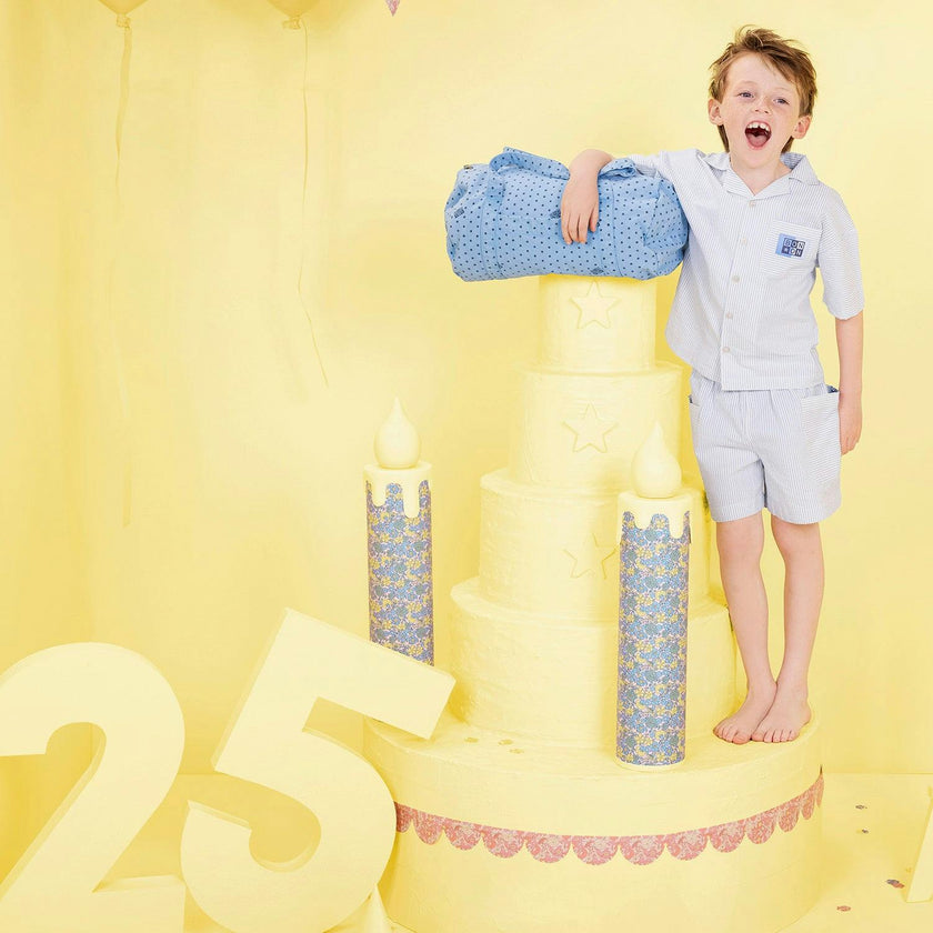 BONTON Las Vegas Shirt - Bleu Birthday