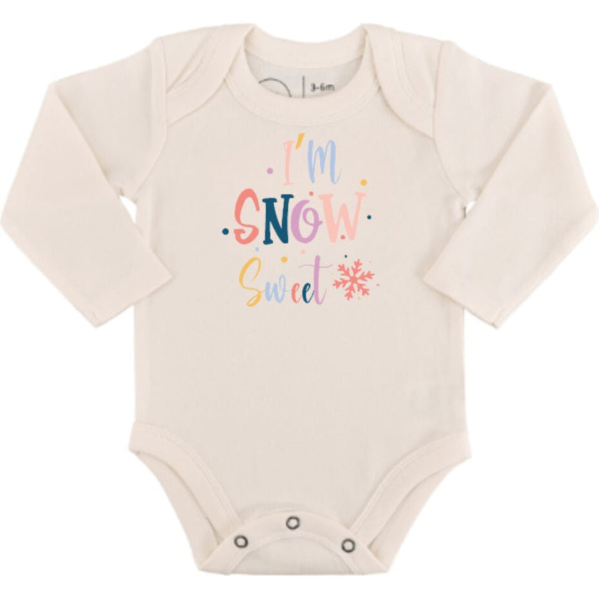graphic bodysuit | snow sweet (long sleeve)