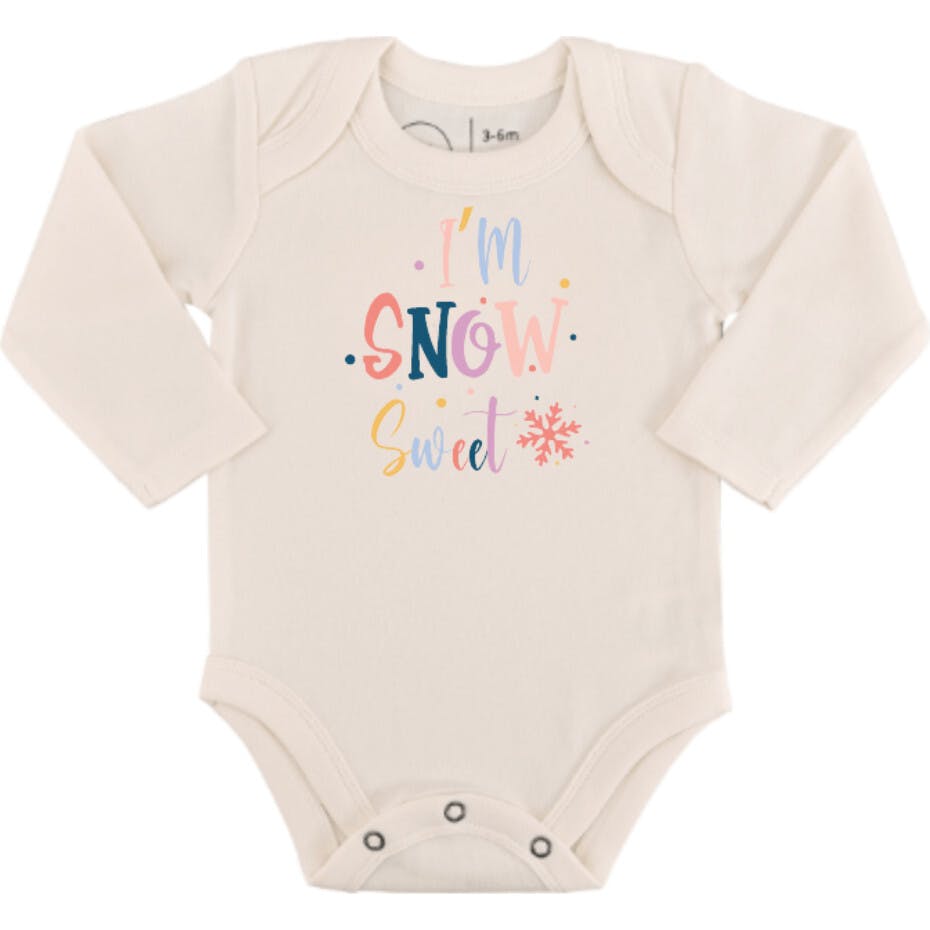 graphic bodysuit | snow sweet (long sleeve)