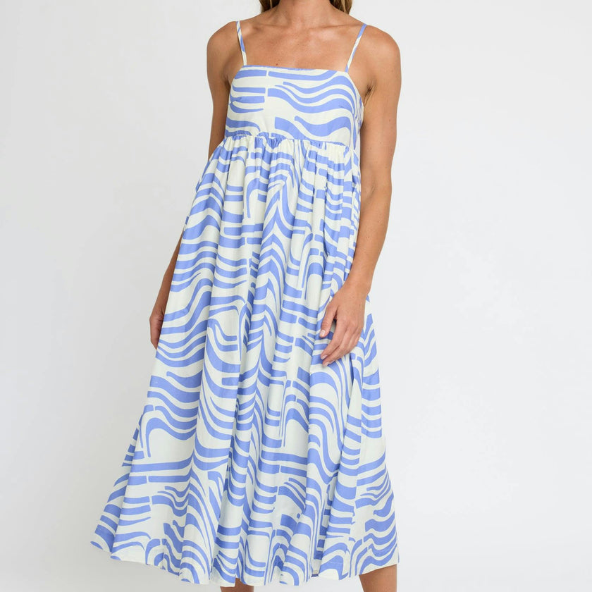Emily Maxi Dress in Revel In Retro