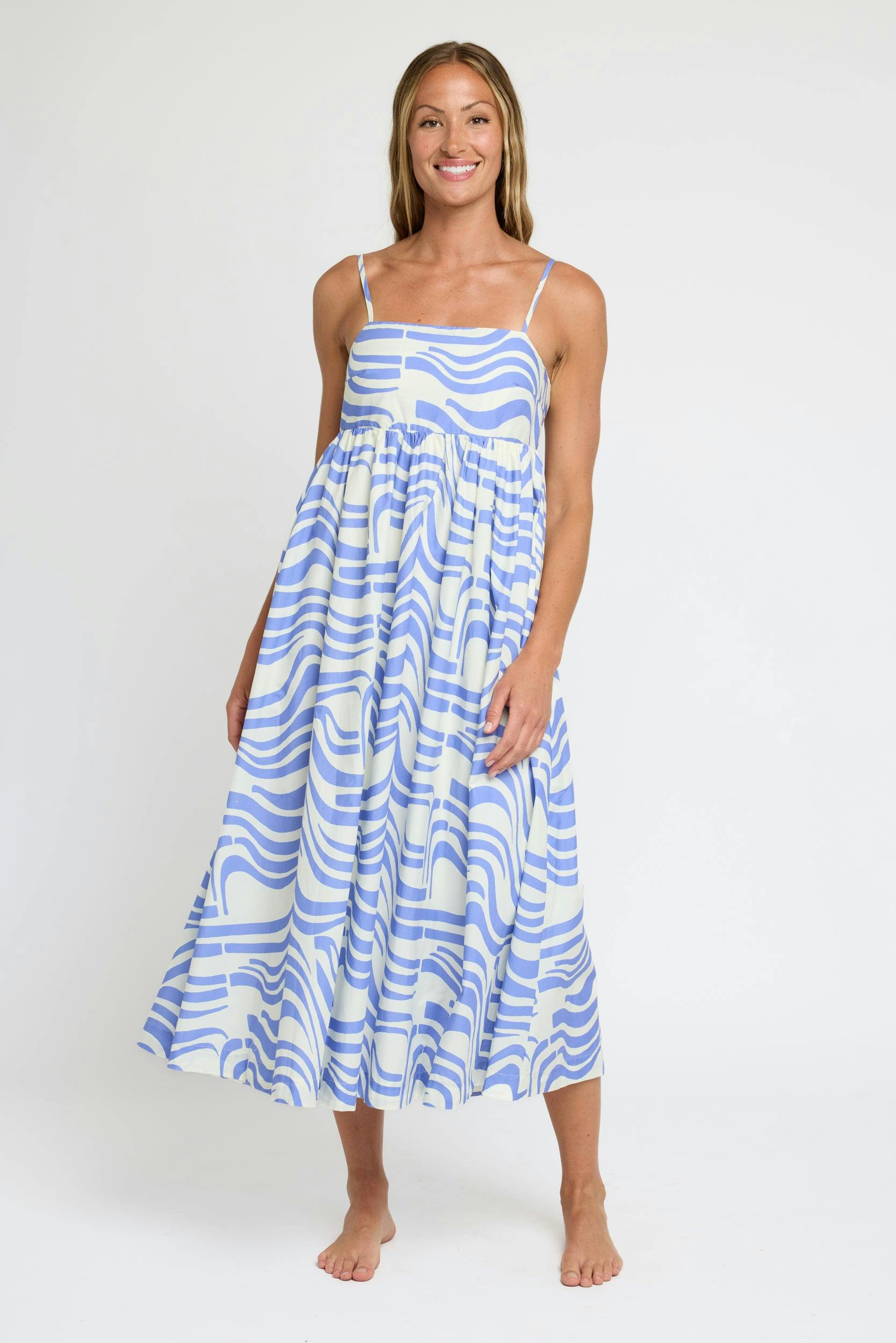 Emily Maxi Dress in Revel In Retro