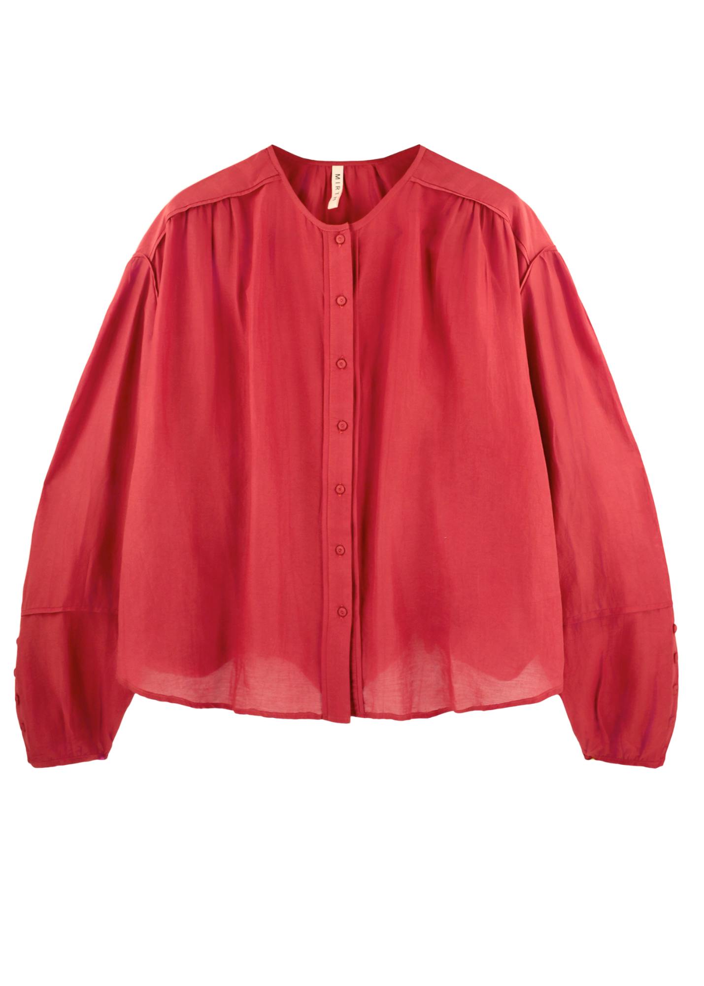 Dakota Blouse in Red