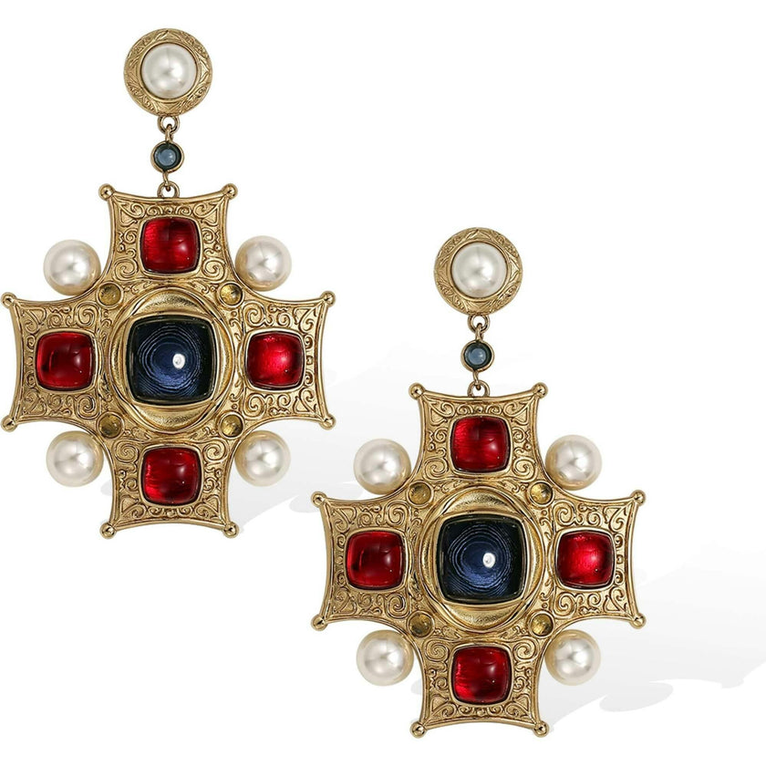 Byzantine King Earrings