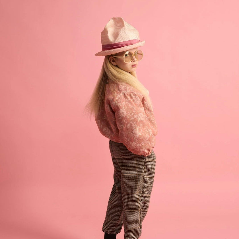 Wildflower Bomber Jacket Pink Flowers