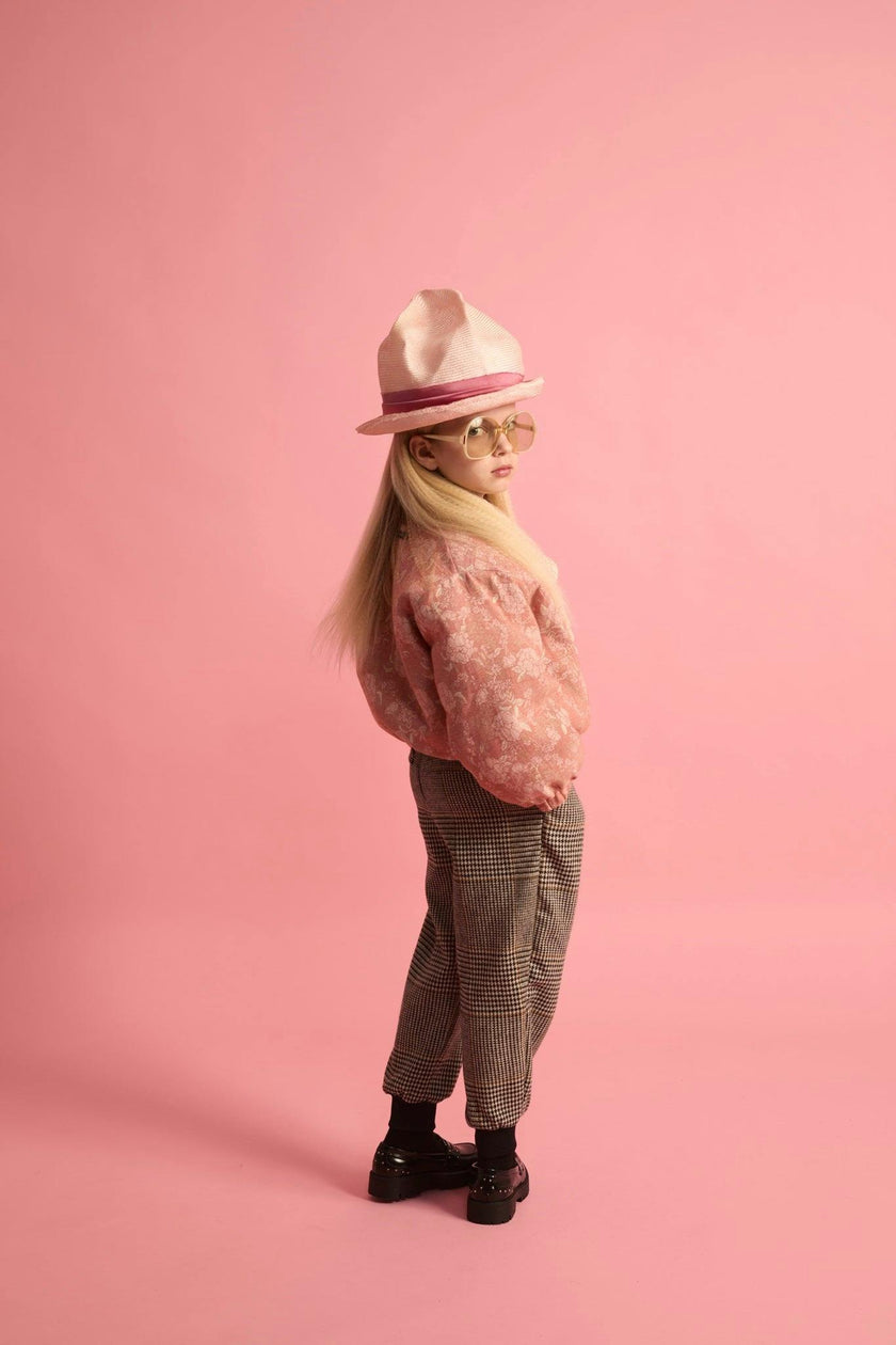 Wildflower Bomber Jacket Pink Flowers