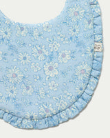Bib - Tonal Floral Blue