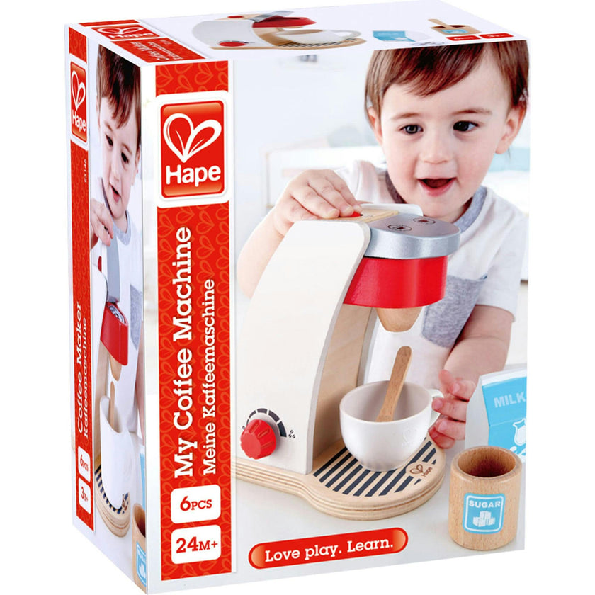 My Coffee Machine Wooden Kitchen Accessory for Children