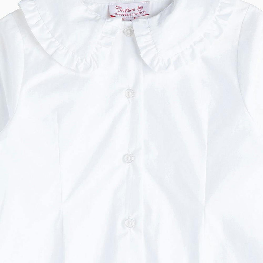 Pie Crust Collar Blouse