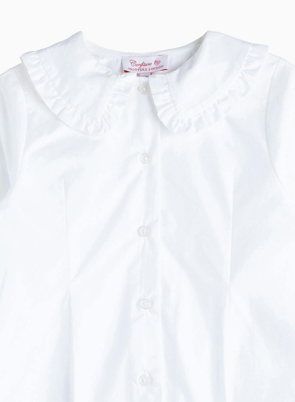 Pie Crust Collar Blouse