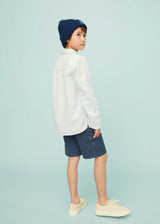 Linen Cotton Kaftan Shirt