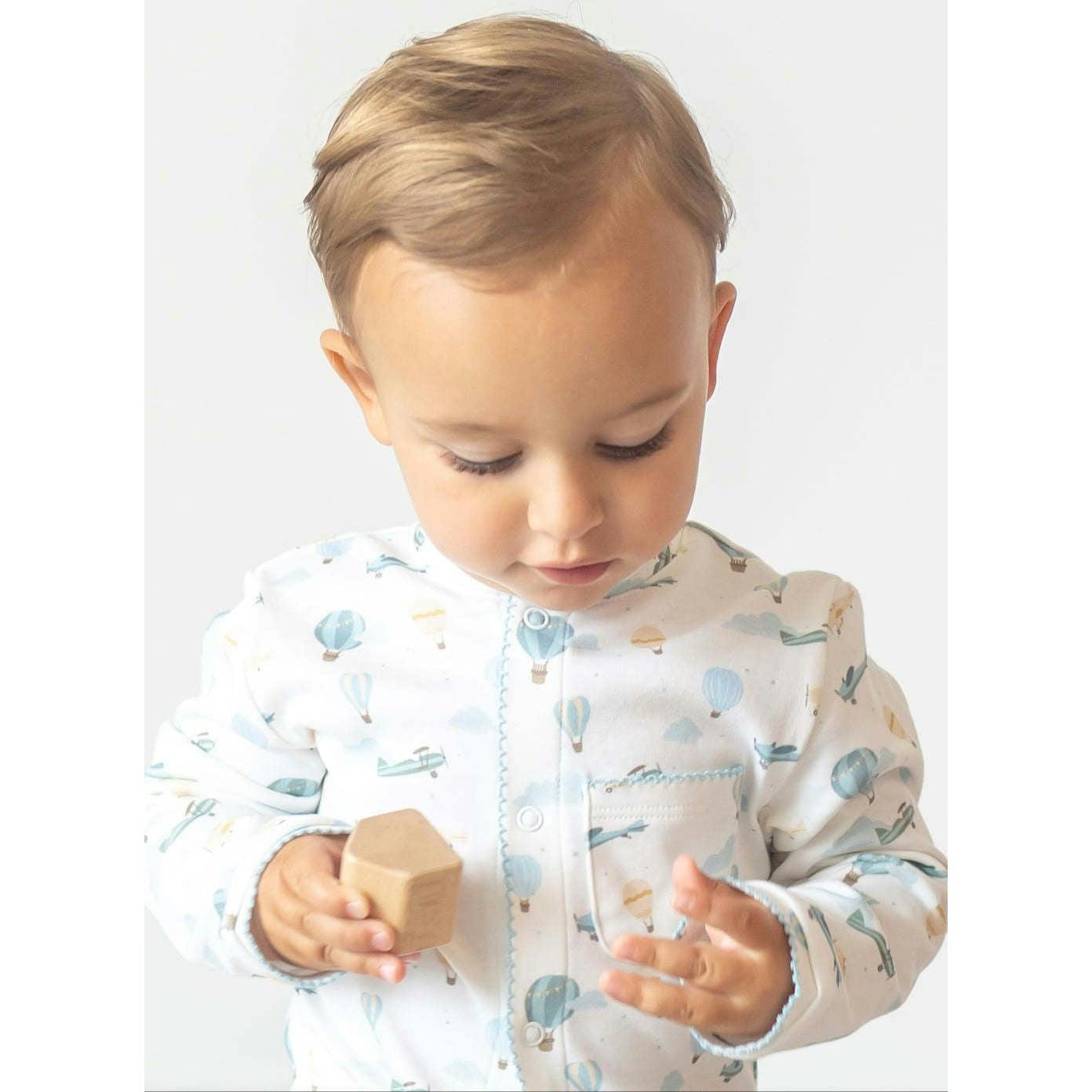 Little Airplanes Pima Baby Pajama