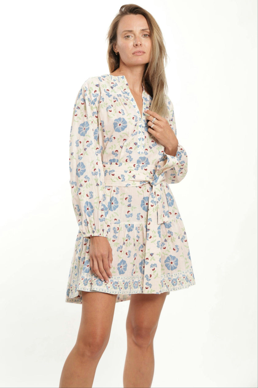 Sandra Dress - Pastel Cream