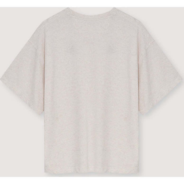 TNS Logo Woman T-Shirt Sand Vigore