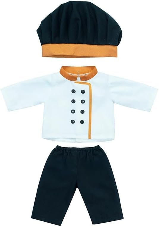 Careers Collection - Chef Doll Outfit with Double Breased Jacket