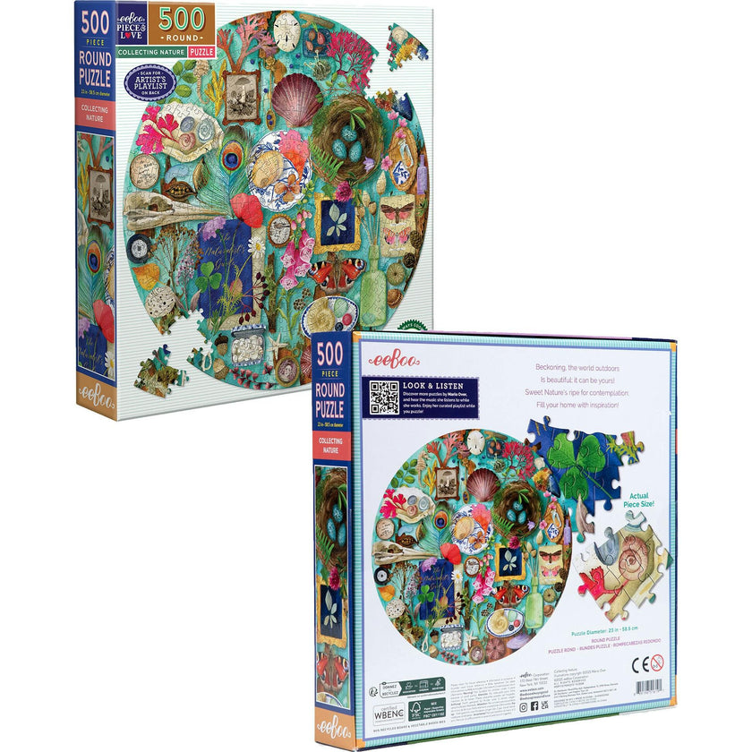 Piece&Love: Collecting Nature - 500 pc Puzzle