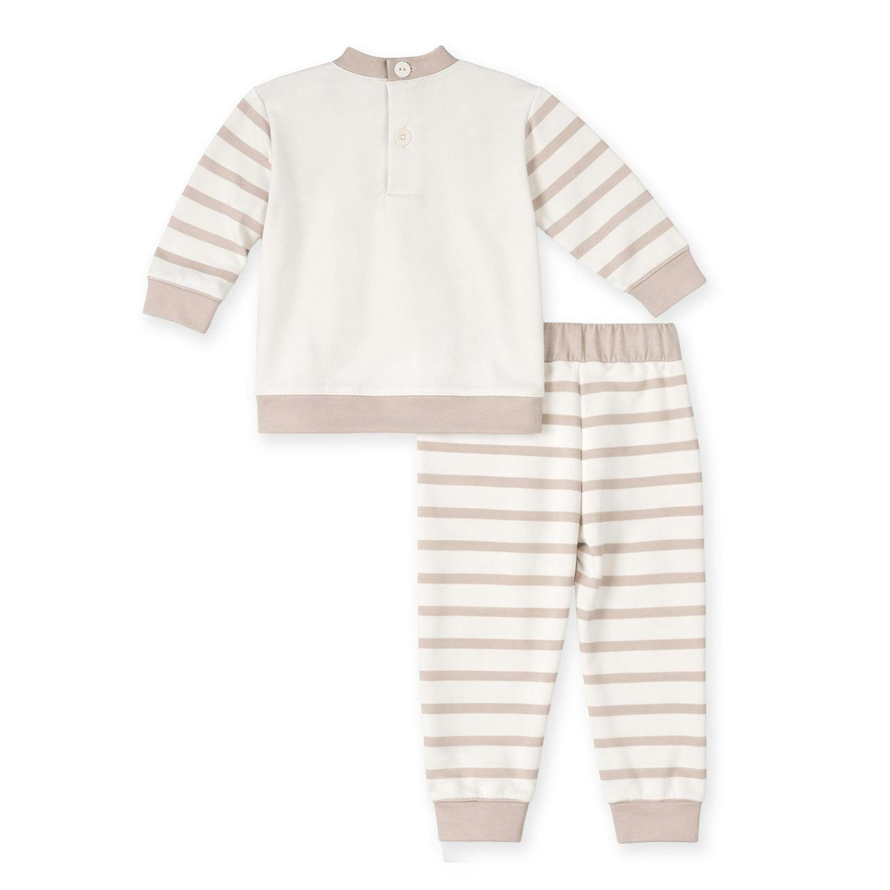 French Terry Knit Set with Woodland Animals