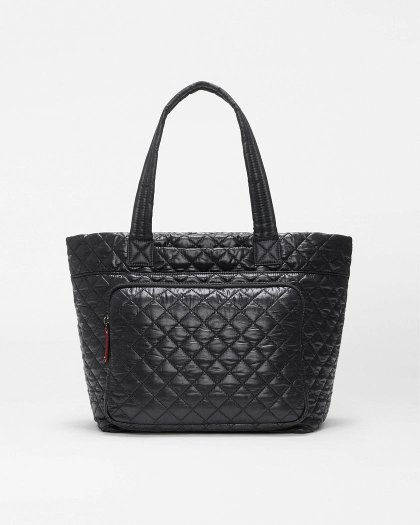 Black Medium Metro Travel Tote