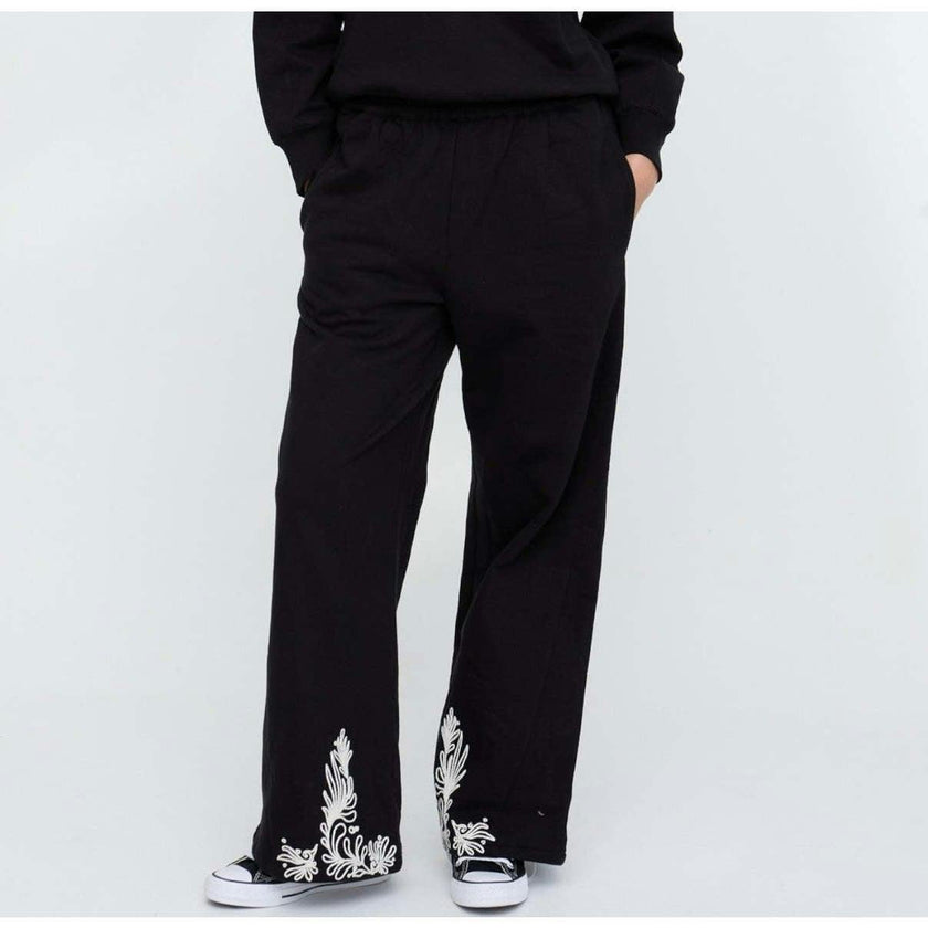Marmalade Embroidered Wide Leg Trouser