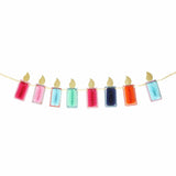 Make A Wish Honeycomb Candle Banner