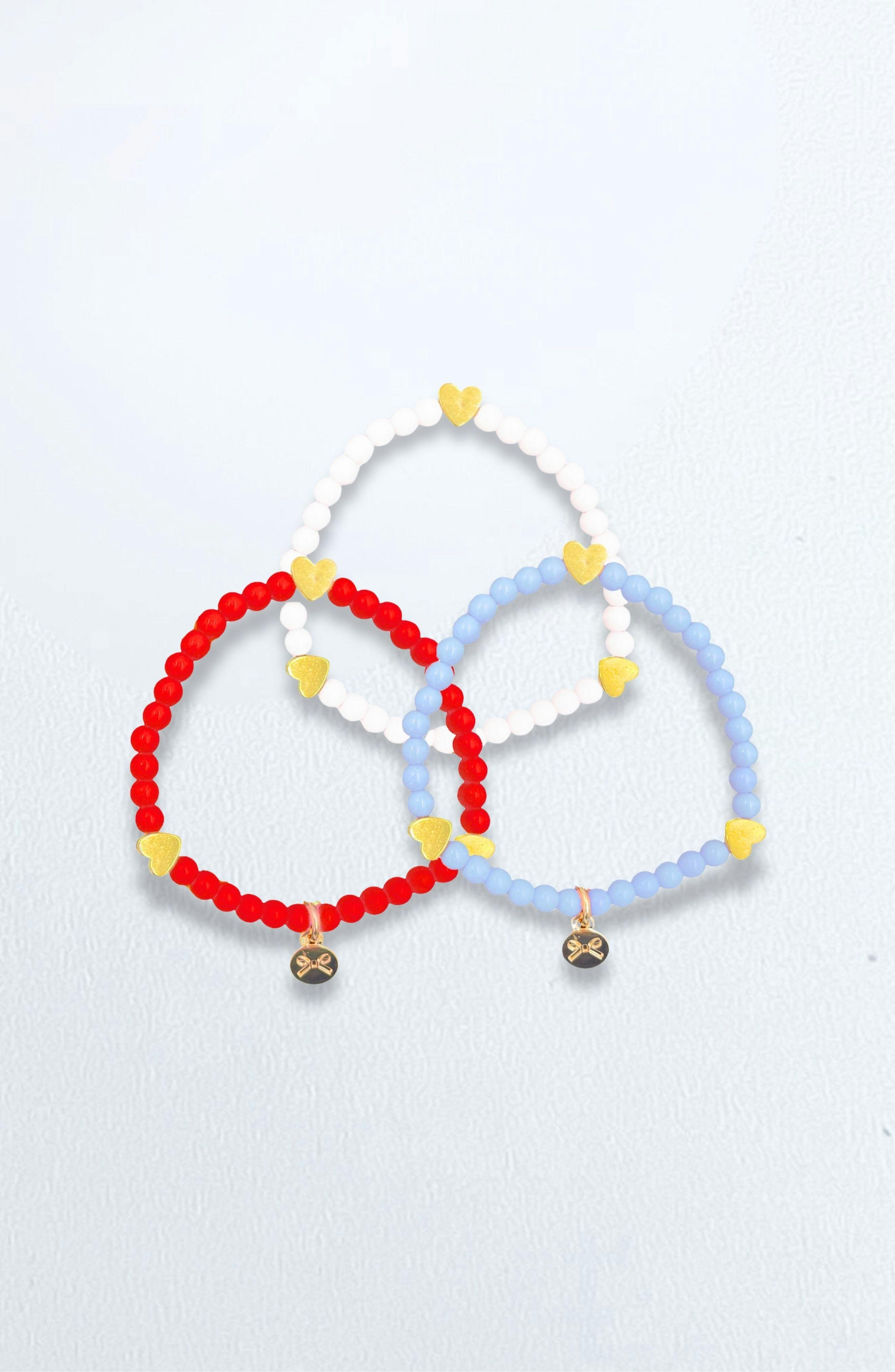 Americana Hearts Bracelet