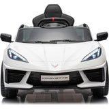 12V Chevrolet Corvette C8 Stingray 1-Seater Kids Ride-On Car