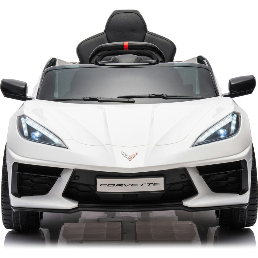 12V Chevrolet Corvette C8 1-Seater Kids Ride-On Car