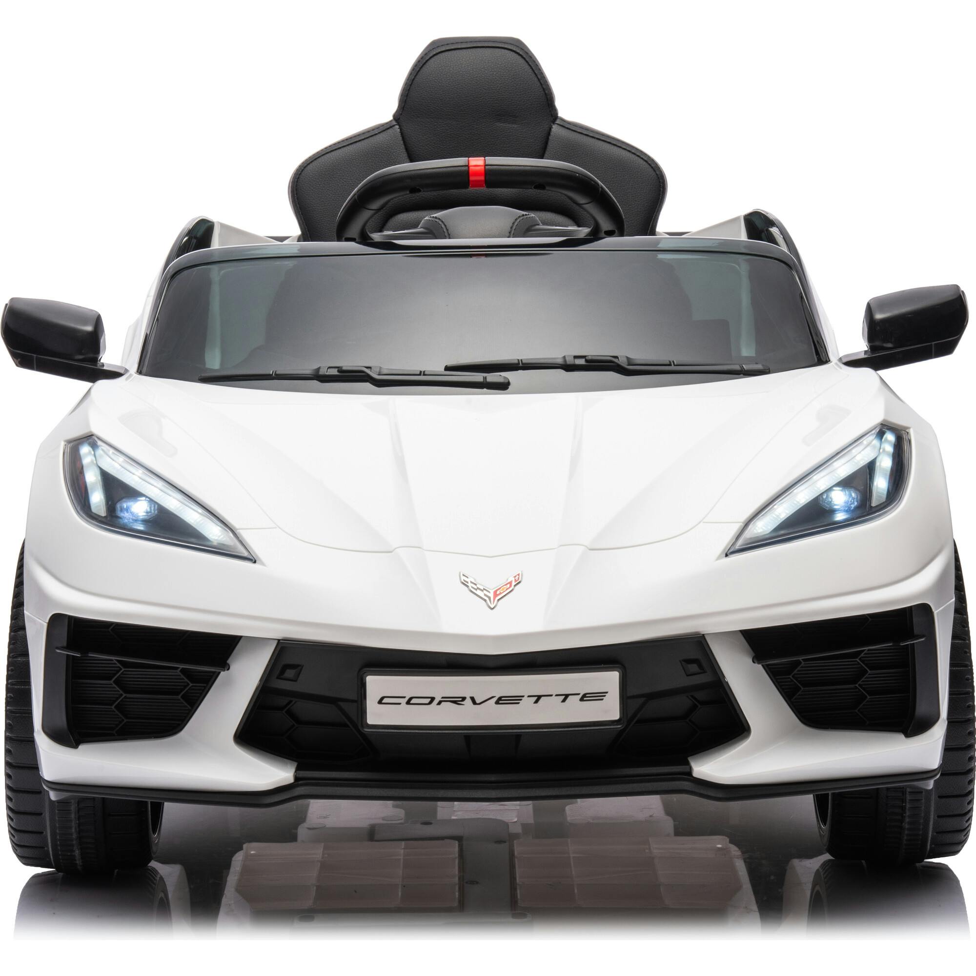 12V Chevrolet Corvette C8 Stingray 1-Seater Kids Ride-On Car