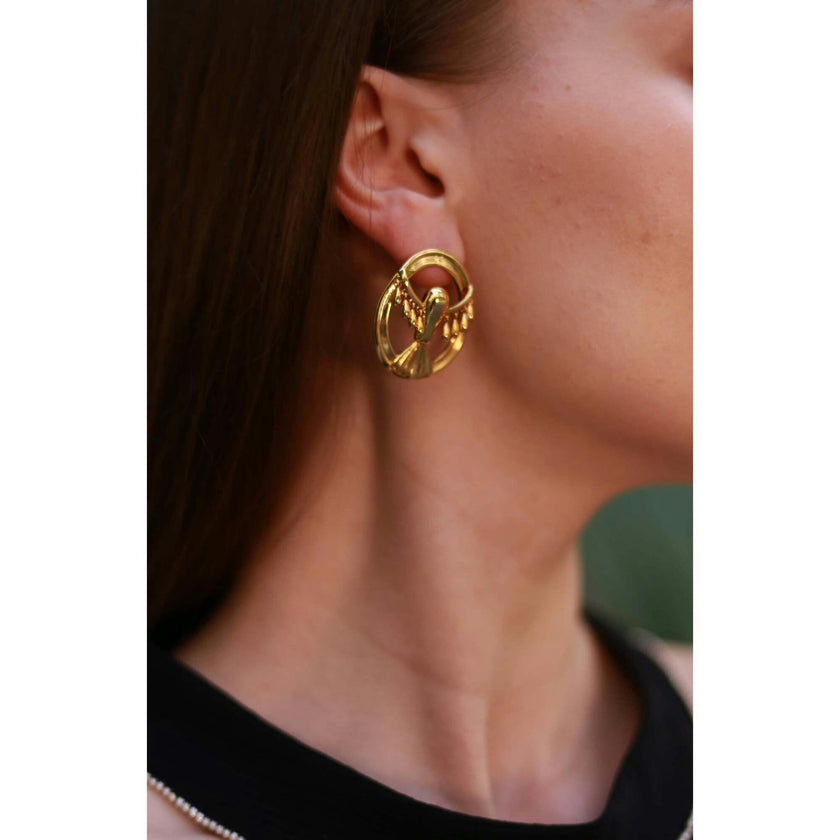 Flying Hawk Earrings