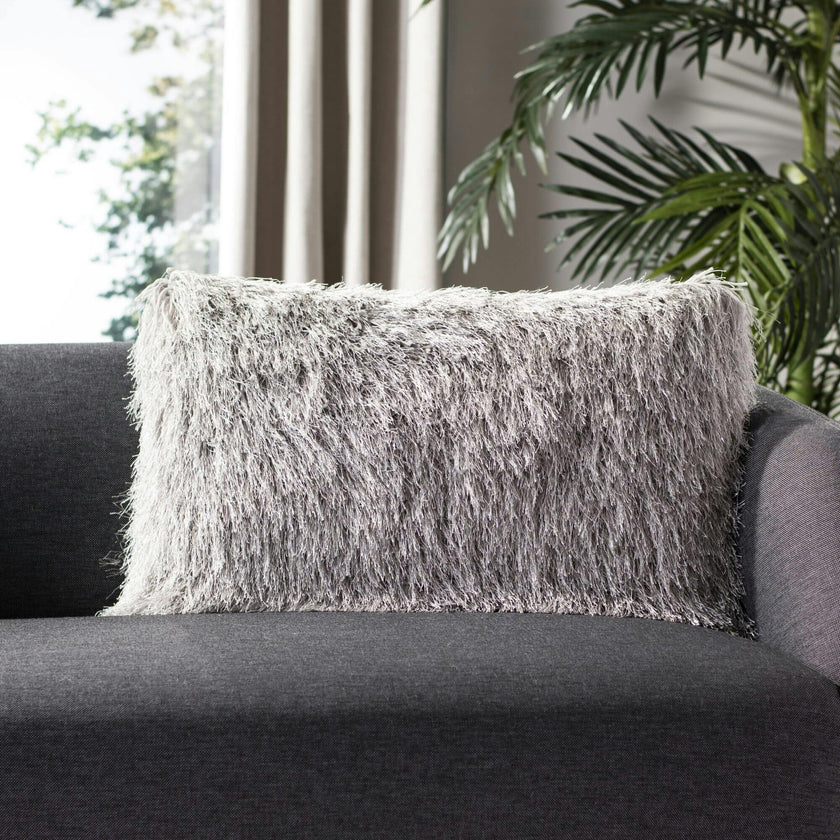 Shag Modish Metallic Pillow