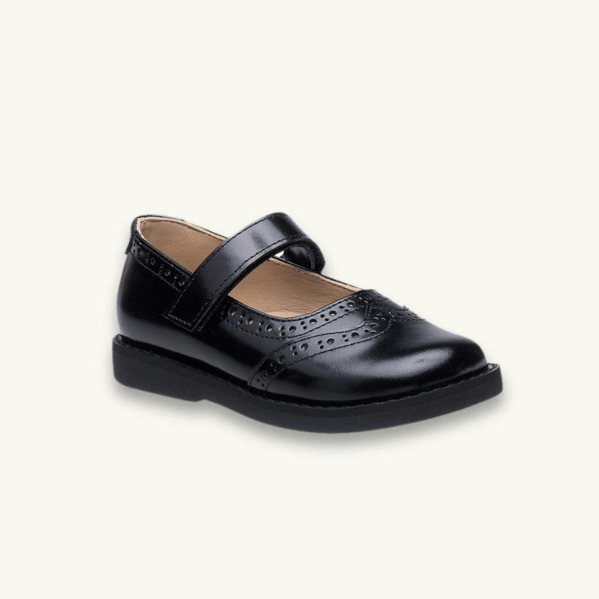 Scholar Spectator Mary Jane | Black Leather