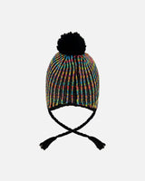 Lined Peruvian Knit Pompom Hat