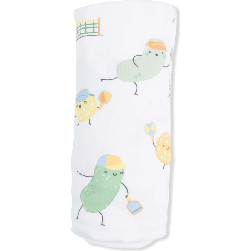 Pickles Playing Pickleball - Swaddle Blanket