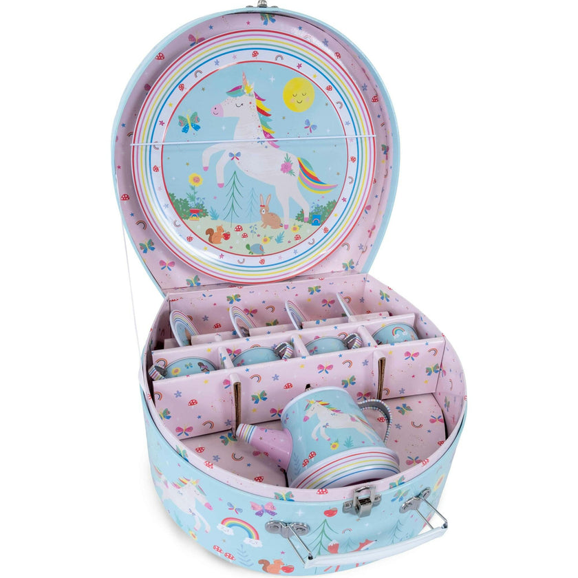 Rainbow Fairy 11pc Musical Tea Set