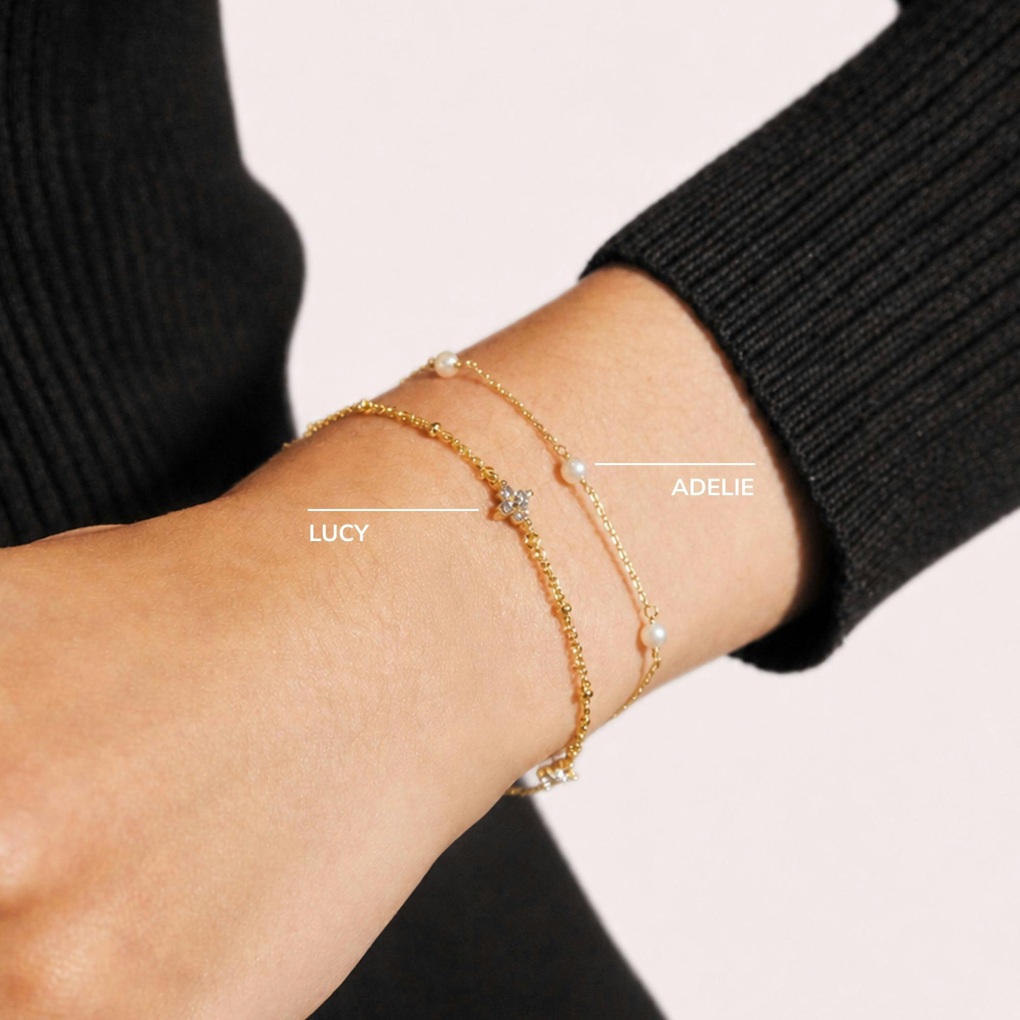 Pearl Station Bracelet - Adelie