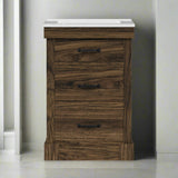 Teamson Home Donovan 24" Single Bathroom Vanity with Two Drawers