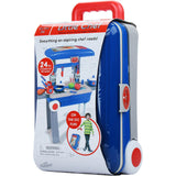 On the Go Carry On Suitcase & Pretend Play Cooking Set