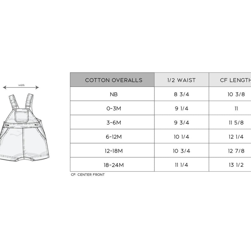 Cotton Overalls Set